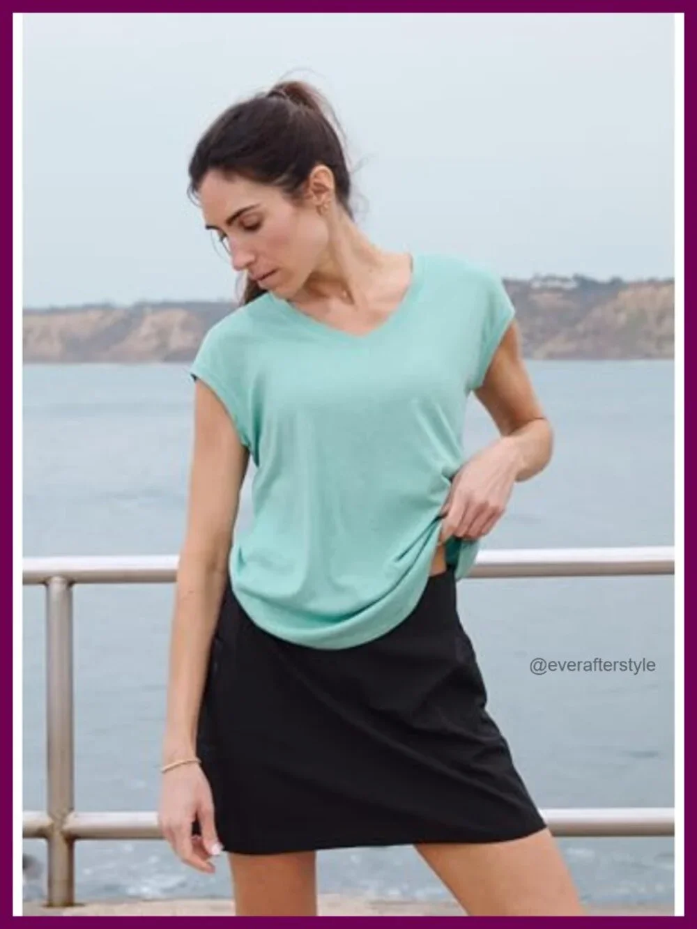 Athletic Skort with Attached Bike Shorts, Quick-Dry Stretch Woven Fabric